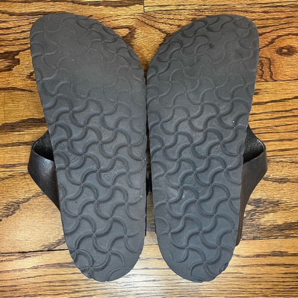 Birkenstock Black Leather Sandals - Picture 4 of 5